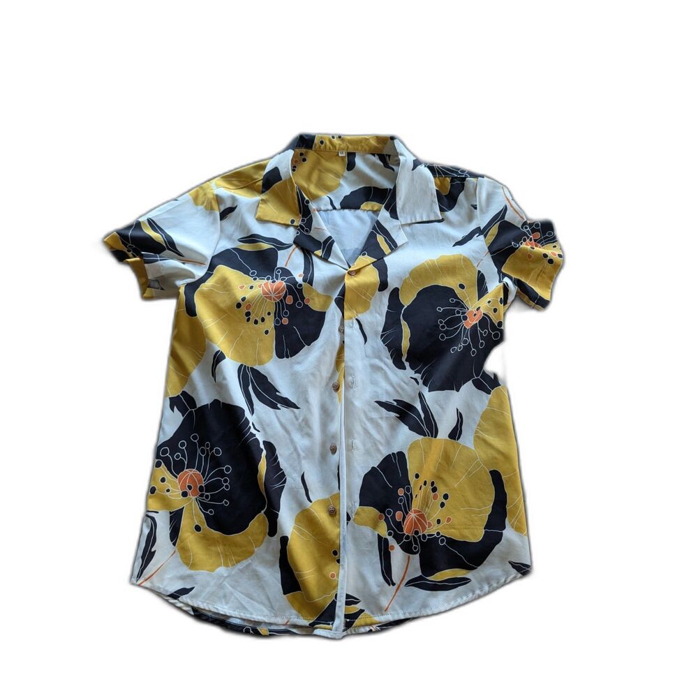 Men Button UP Size M